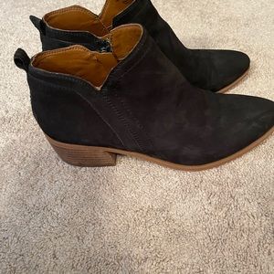 Franco Sarto Black Booties